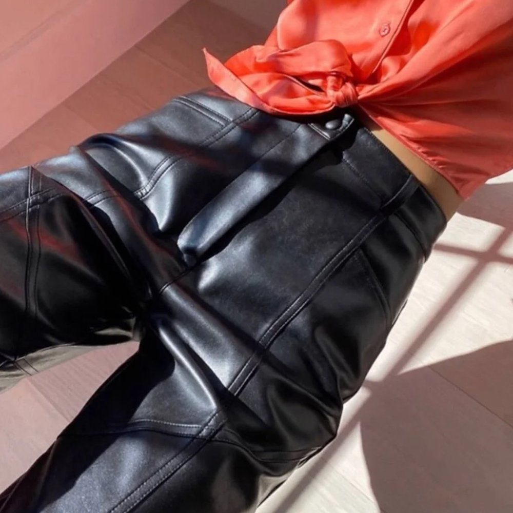 Wilfred Rebel Faux Leather Pant Aritzia